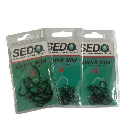 SEDO CurvX Wild Barbed szakállas horog