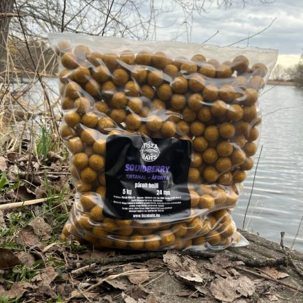 Tisza Baits SQUIDBERRY (Tintahal-Áfonya) bojli 5 kg