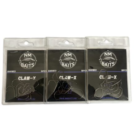 NM Baits Claw-X szakállas horog